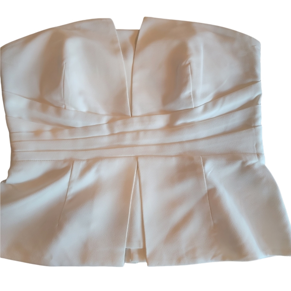 NWT WHBM bustier top size 12